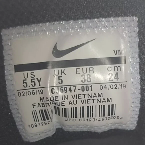 Nike Air Max Plus GS Tuned Air Black Multicolor Women’s 7 (5.5Y Youth) - Picture 11 of 11